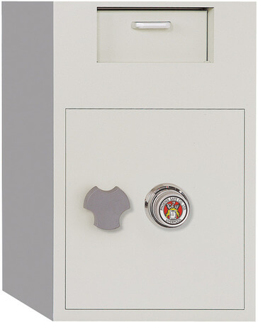 front loading depository safe combo lock